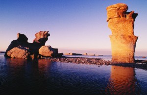 ミンガン群島の奇岩