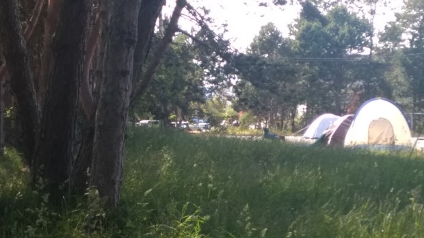 Keiko6-Beacon Hill Parkのテントの群れ